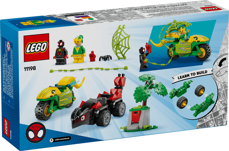 Spin y Electro: Duelo de Vehículos Dinosaurio