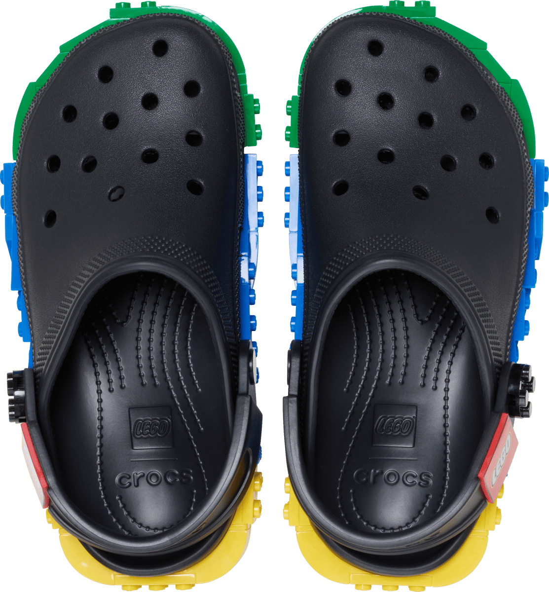 Zuecos Crocs x LEGO (Negro)
