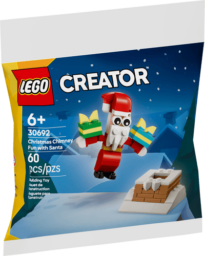 Chimenea Navideña con Papá Noel