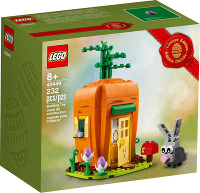 Casa-Zanahoria del conejo de Pascua