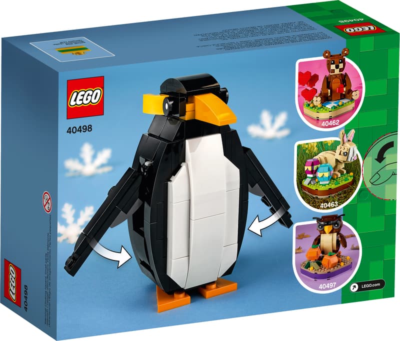 Pingüino de Navidad