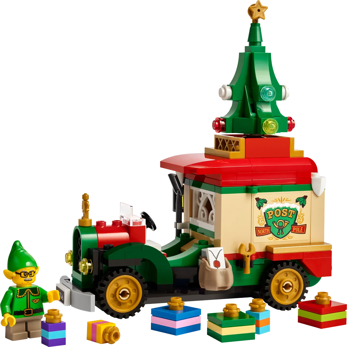 Camión de Reparto de Papá Noel