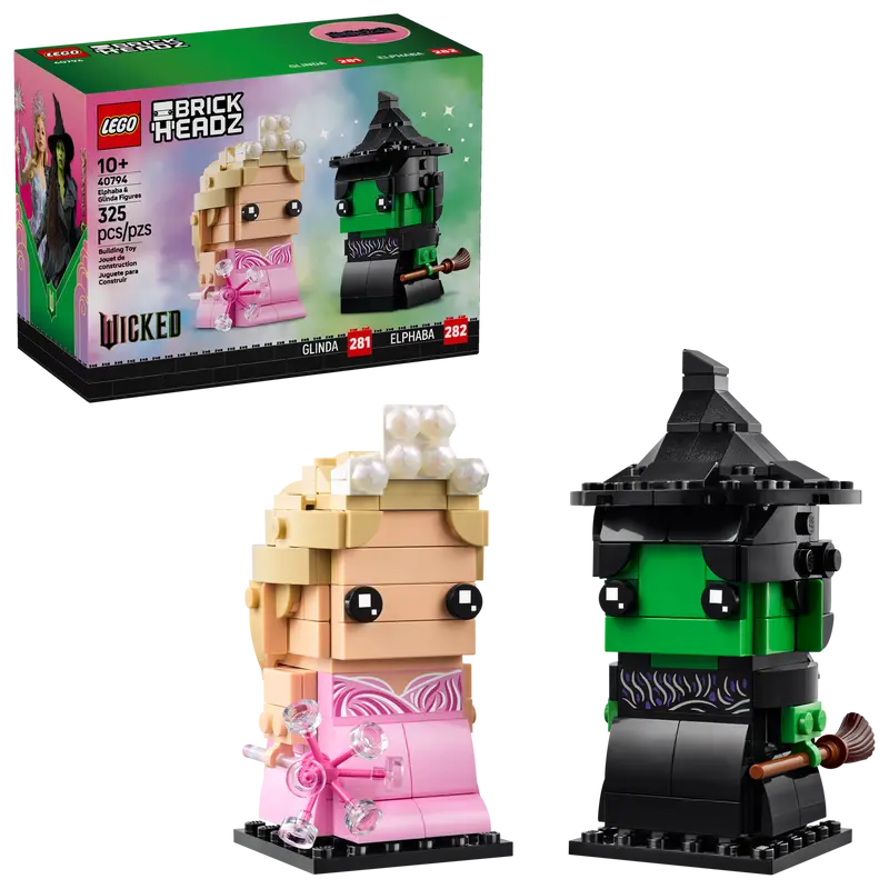 Figuras de Elphaba y Glinda