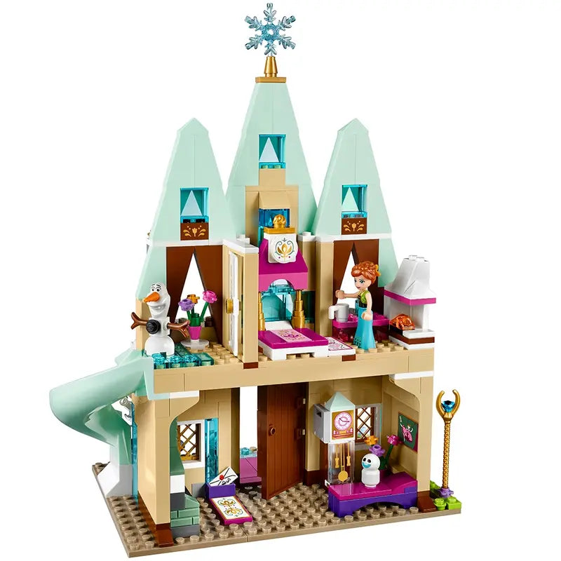 Celebración en el castillo de Arendelle