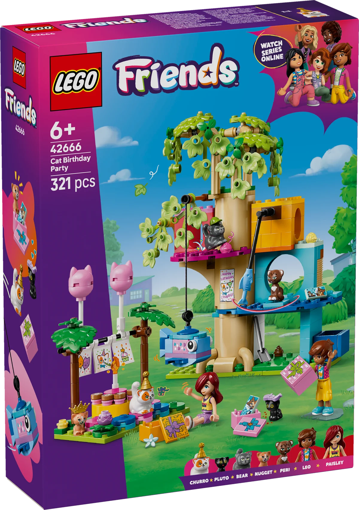 Fiesta de Cumpleaños y Casa del Árbol Felina