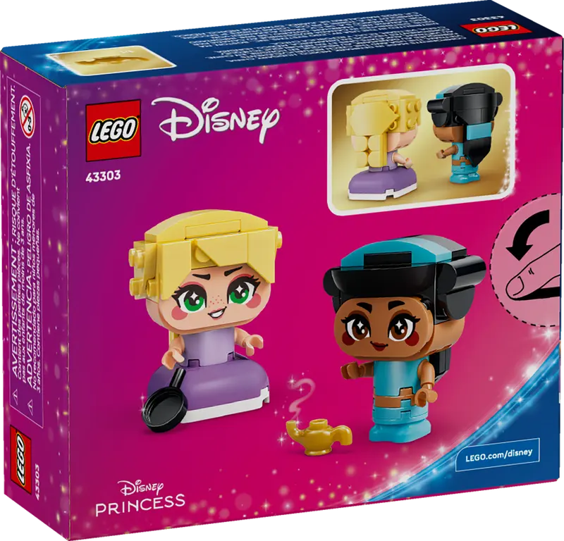 Mini Jasmine y Rapunzel