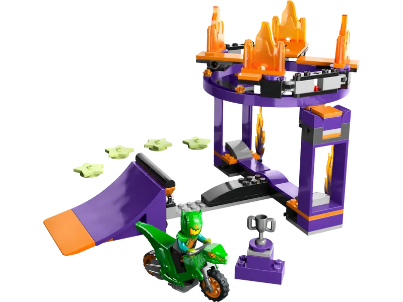 Desafío Acrobático: Rampa y Aro