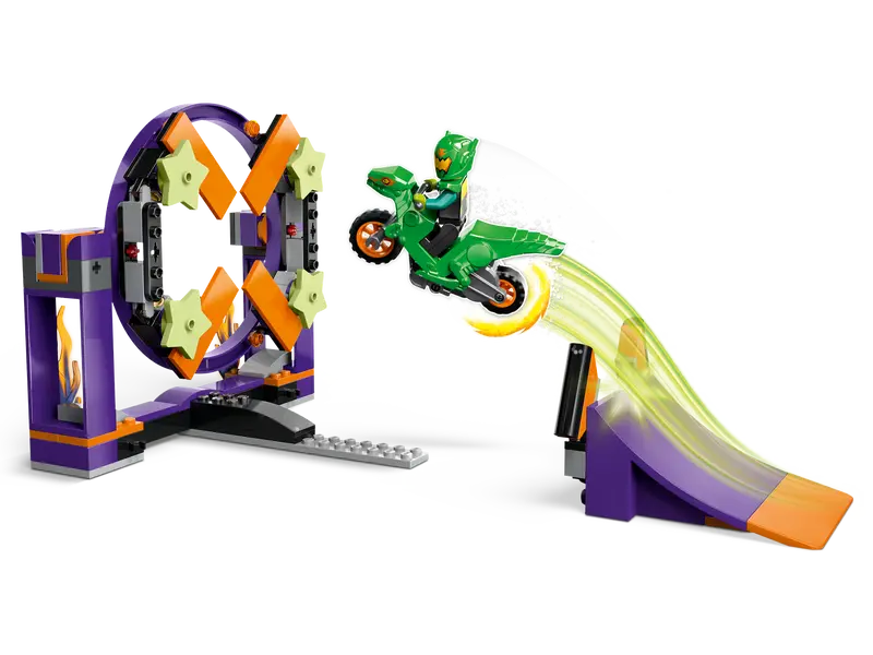 Desafío Acrobático: Rampa y Aro