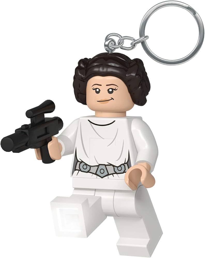 Llavero con Linterna Princesa Leia