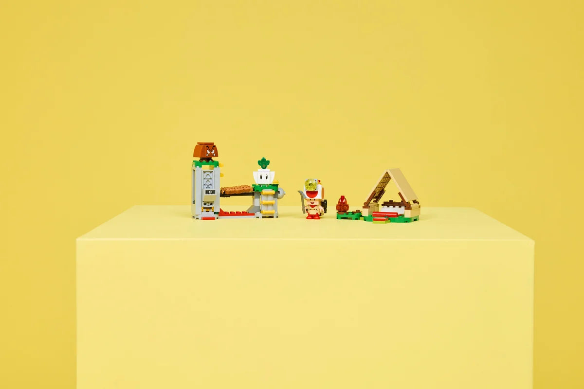 De acampada con el Capitán Toad