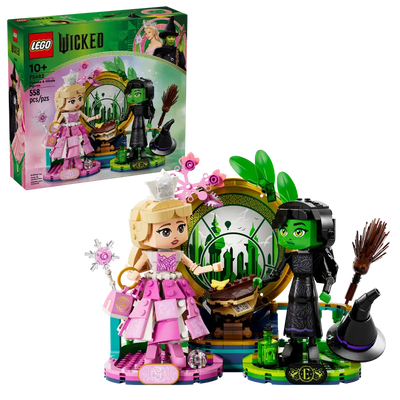 Figuras de Elphaba y Glinda
