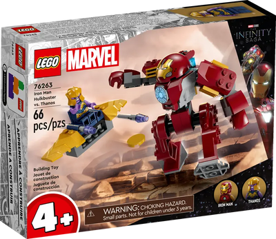Marvel Iron Man Hulkbuster vs. Thanos Playset for Kids Aged 4 Plus, Super Hero Action