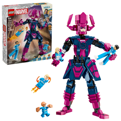 Cuatro Fantásticos vs. Figura para Construir de Galactus