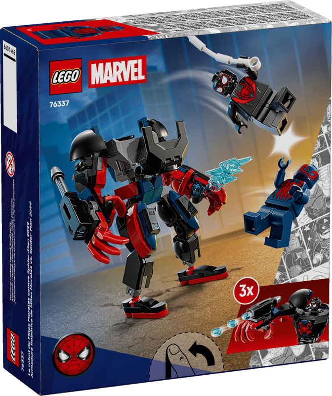Armadura Robótica de Miles Morales vs. Spider-Man 2099