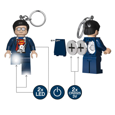 Llavero con Linterna Clark Kent