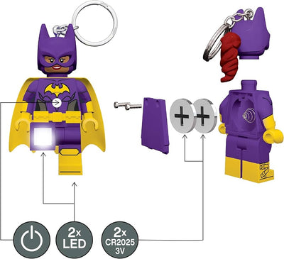 Llavero con Linterna Batgirl