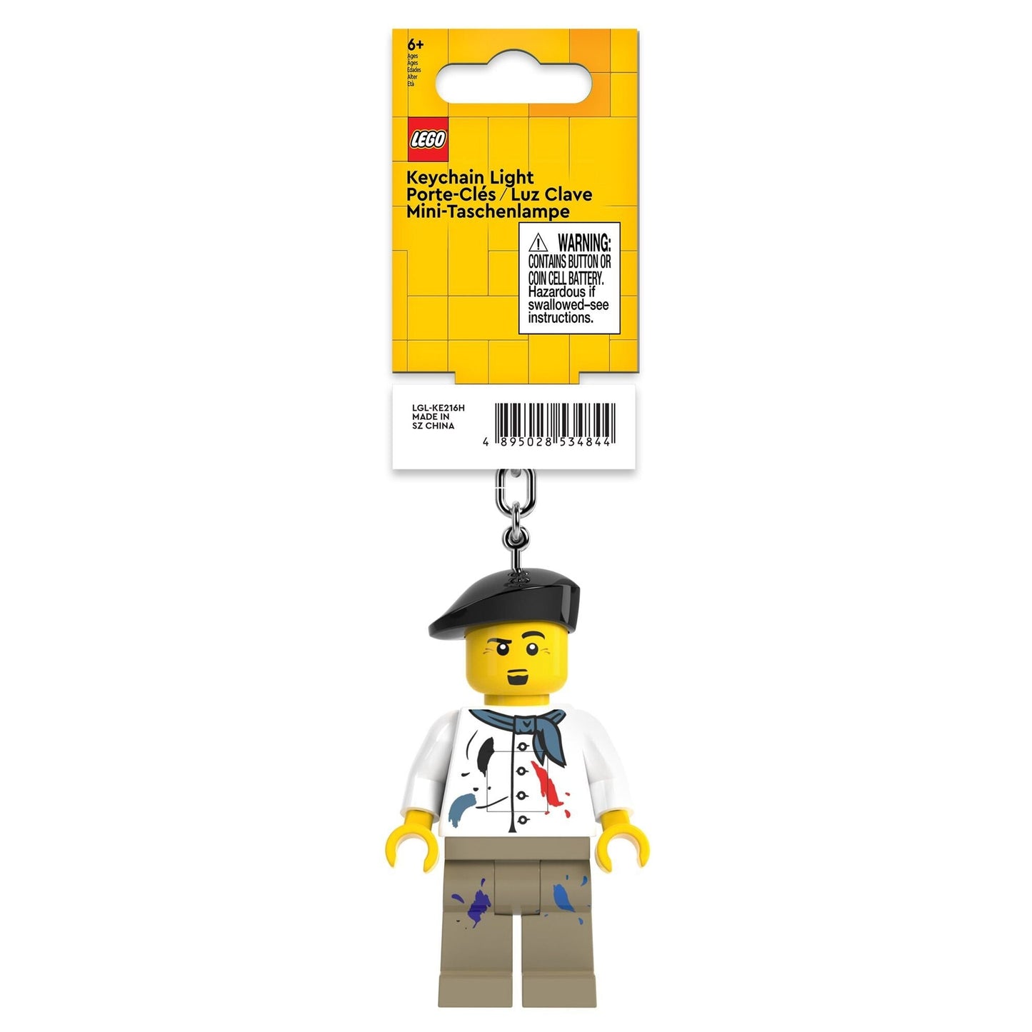 Llavero con linterna de artista de minifiguras LEGO®™