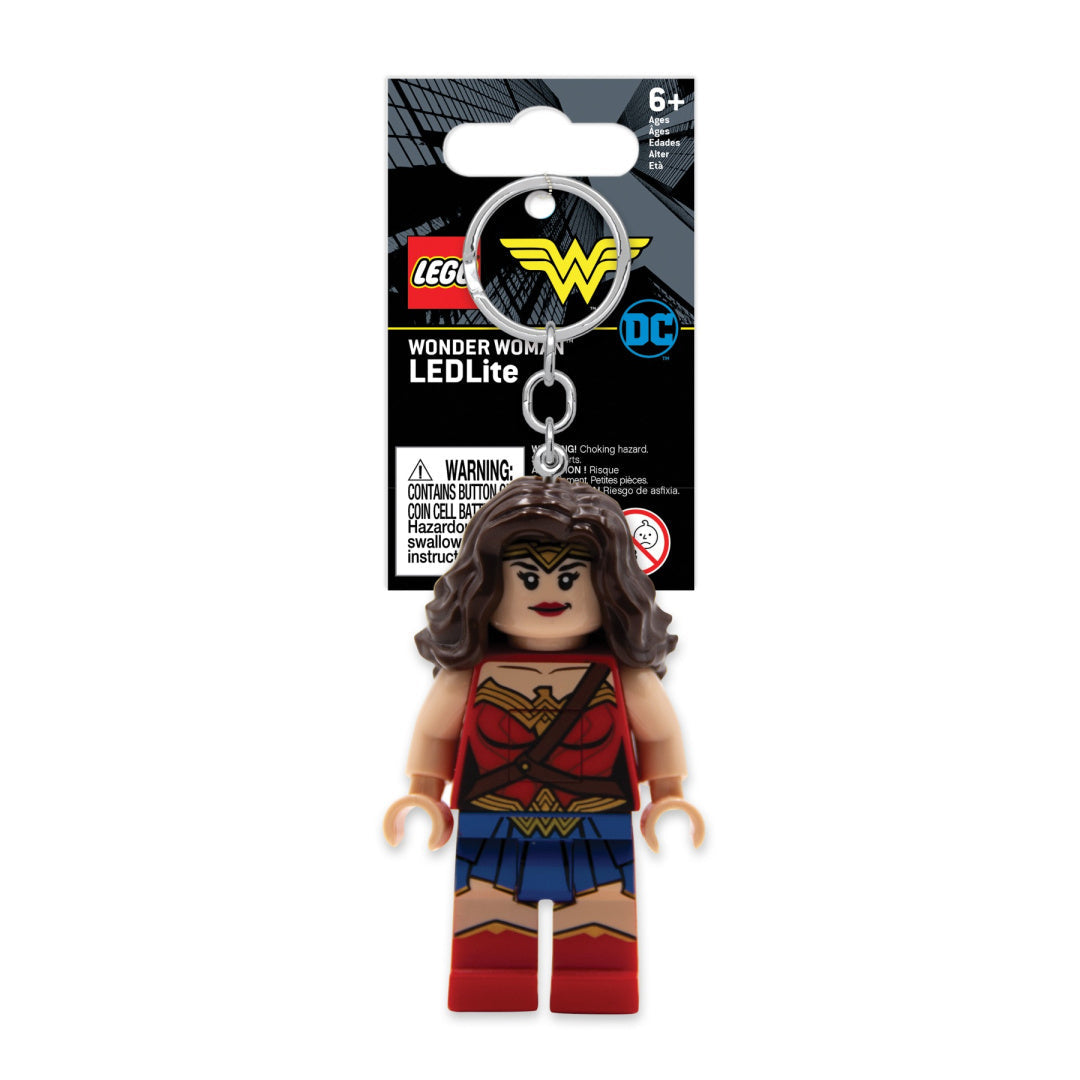 Llavero con linterna de la Mujer Maravilla LEGO® DC Super Heroes™