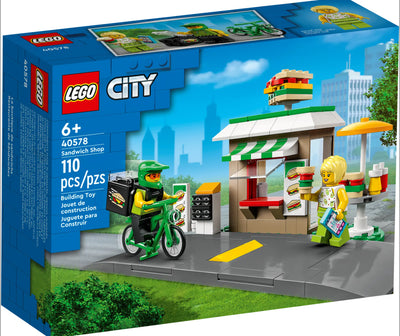 Restaurante de bocadillos callejero