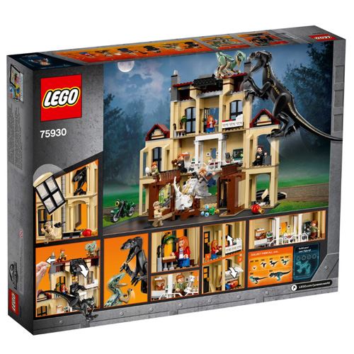 Caos del Indorraptor en la mansión Lockwood