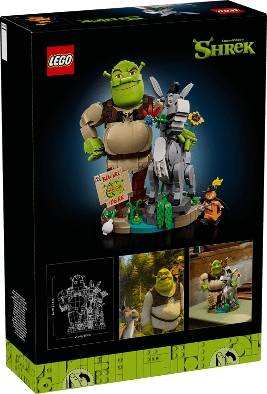Shrek, Asno y Gato con Botas
