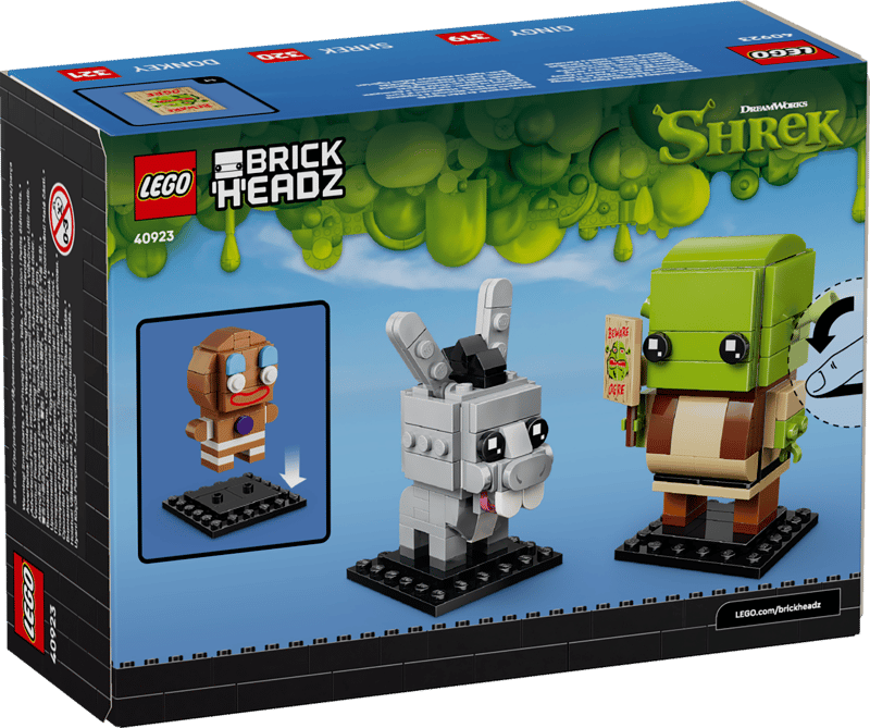 Figuras de Shrek, Asno y Jengi