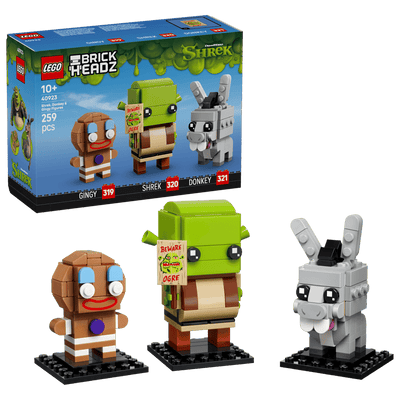 Figuras de Shrek, Asno y Jengi