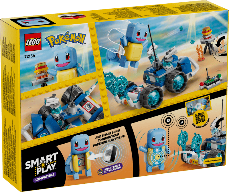 SMART Play™: Aventura en Buggy del Entrenador con Squirtle