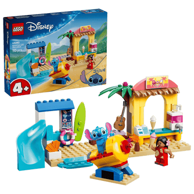 Diversión en la Playa con Lilo y Stitch