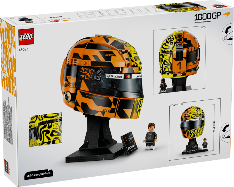 McLaren Mastercard F1® Team: Casco de Lando Norris