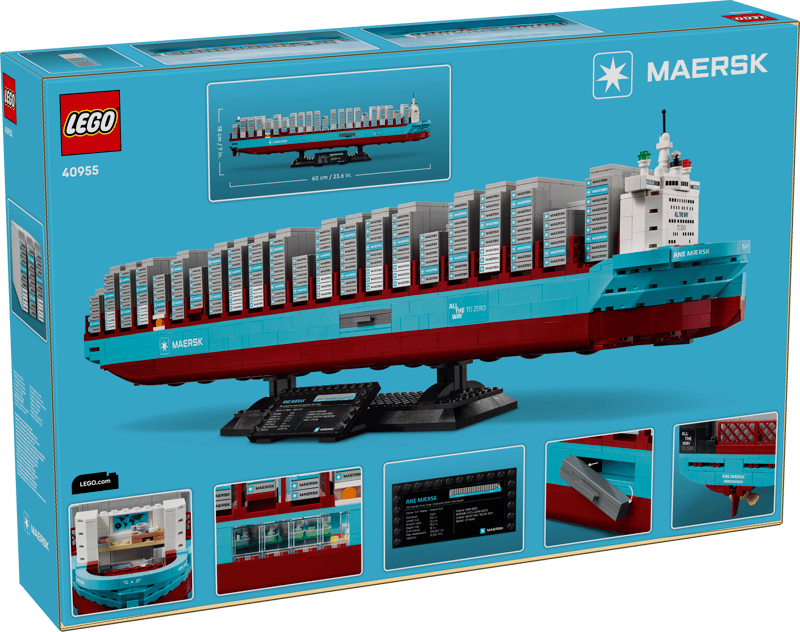 Buque Portacontenedores de Combustible Dual de Maersk