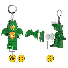 Llaver Linterna Mujer Dragon verde