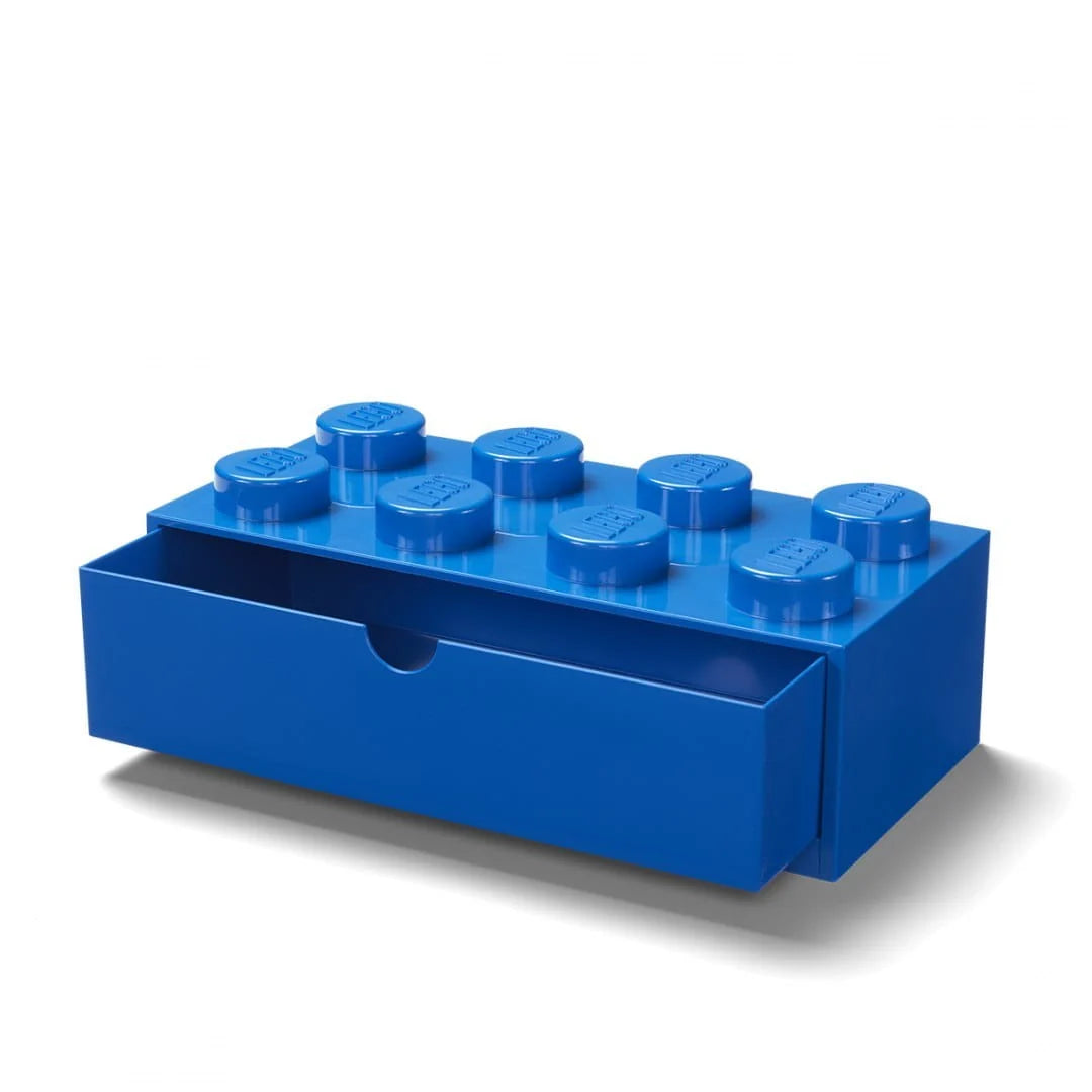 Caja para escritorio ladrillo LEGO® Brick 8 (Azul)