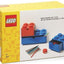 LEGO® cajas de escritorio con cajón Multi-Pack 3 uds - rojo, azul