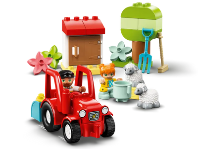 Tractor y Animales de la Granja