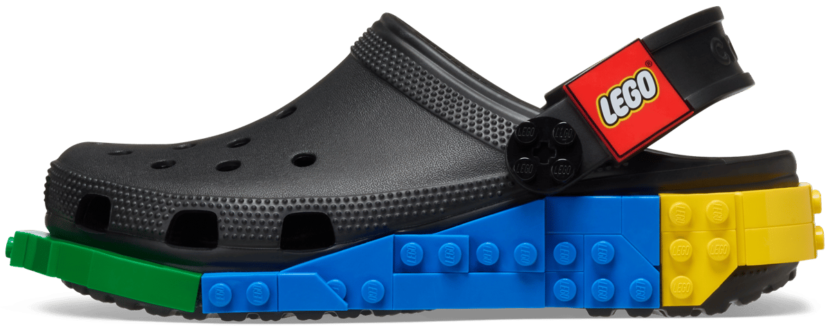 Zuecos Crocs x LEGO (Negro)