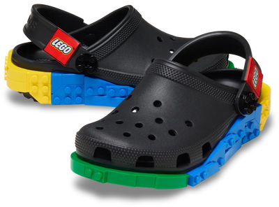 Zuecos Crocs x LEGO (Negro)