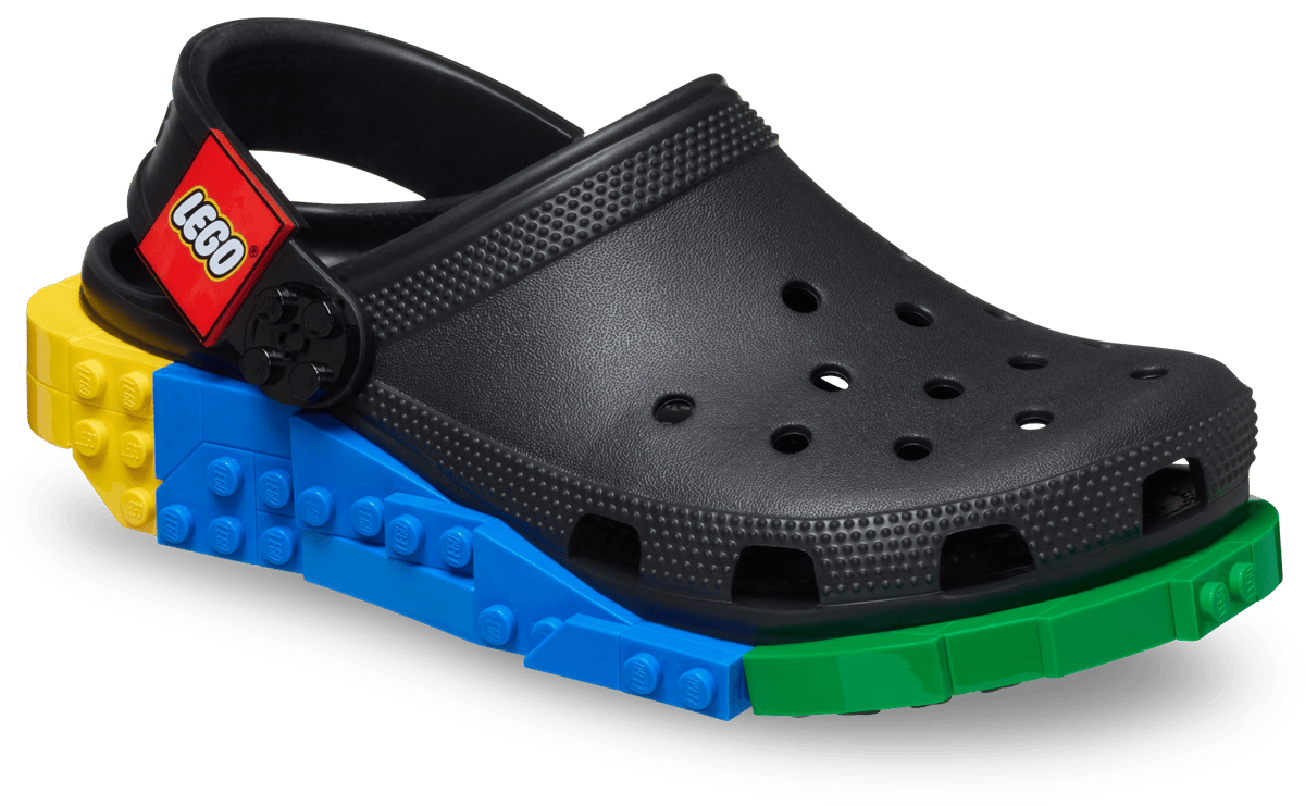 Zuecos Crocs x LEGO (Negro)