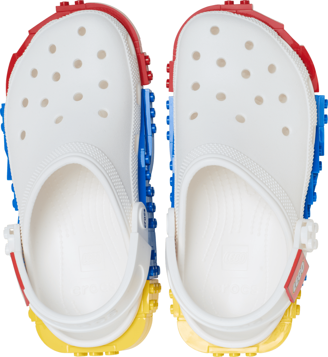 Zuecos Crocs x LEGO (Blanco)
