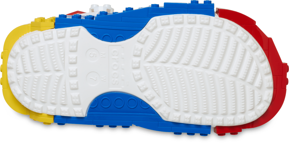 Zuecos Crocs x LEGO (Blanco)