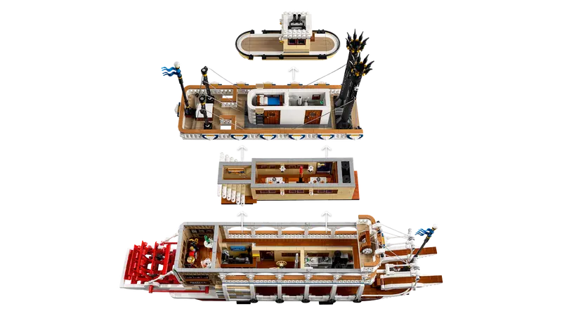 Barco de Vapor Fluvial