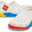 Zuecos infantil Crocs x LEGO (Blanco)