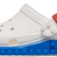 Zuecos infantil Crocs x LEGO (Blanco)