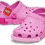 Zuecos infantil Crocs x LEGO (Rosa)