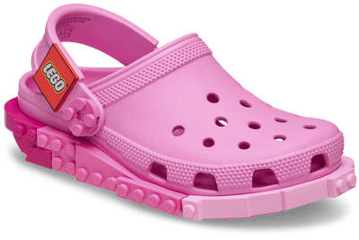 Zuecos infantil Crocs x LEGO (Rosa)