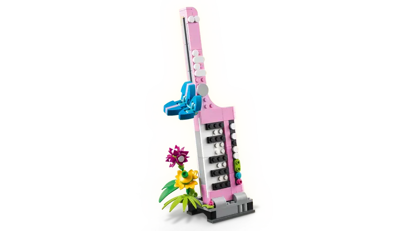 Máquina de Escribir con Flores