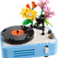 Tocadiscos con Flores