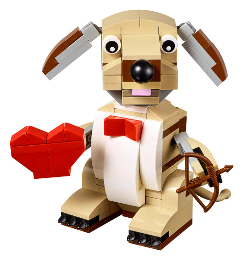 Perro Cupido San Valentin