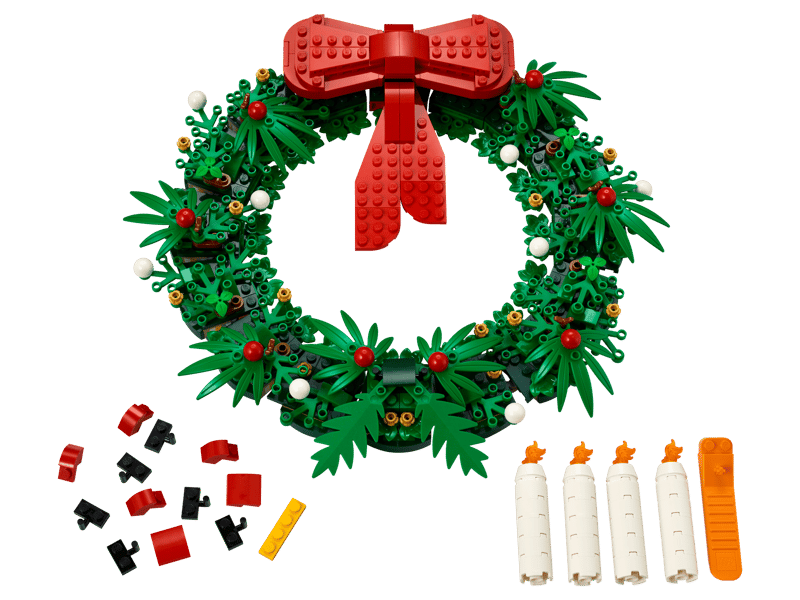 Corona de Navidad “2 en 1”