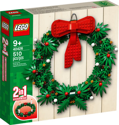 Corona de Navidad “2 en 1”